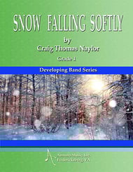 cover Snow Falling Softly Concert Band sheet music cover